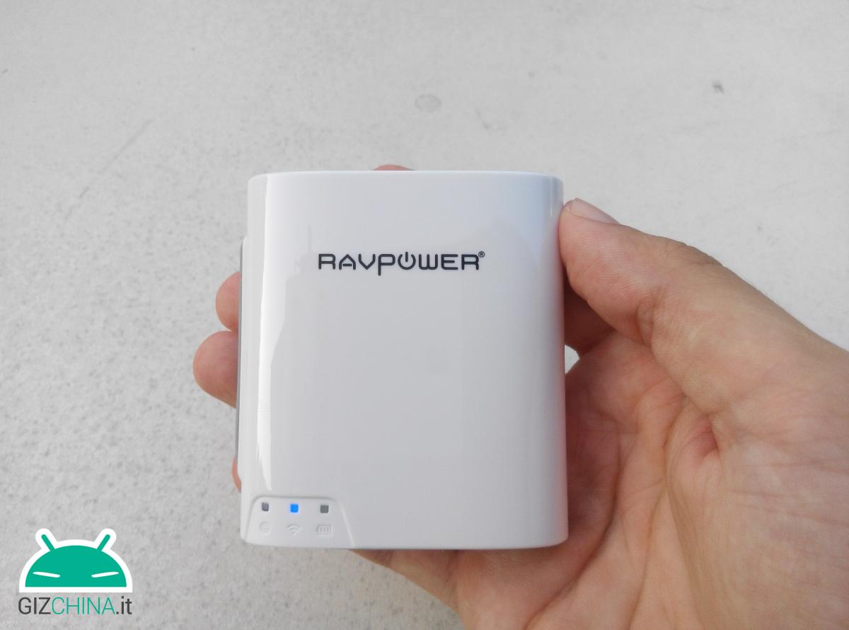 RavPower FileHUB WiFi Router with from 6000 mAh. The proof of GizChina.it -
