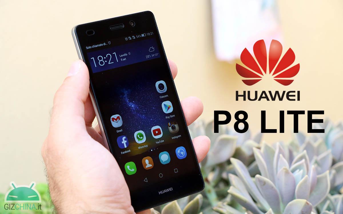 blootstelling registreren opslaan Huawei P8 Lite dual SIM, the review of GizChina.it - ​​GizChina.it