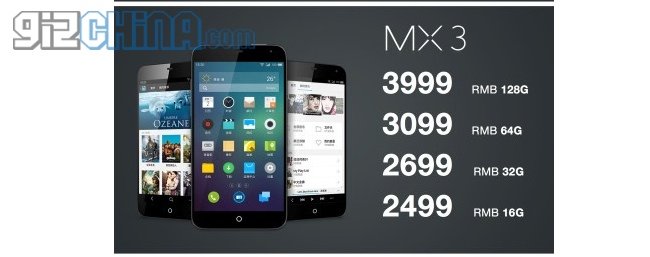 Iphone vs Xiaomi Mi3 Meizu Mx3 Oppo N1