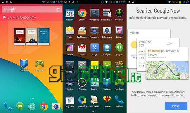 GizChina GizRom Nexus 5 Style Android KitKat by Marsapa per FAEA F2S