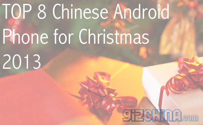 TOP 8 telefoni cinesi per Natale 2013