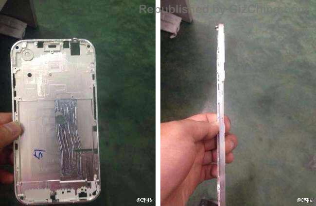 Foto spia del telaio metallico del nuovo iPhone 6?