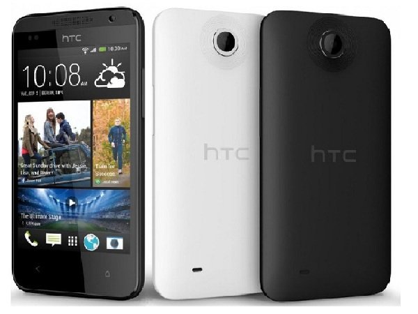 HTC Desire 310 fronte e retro.