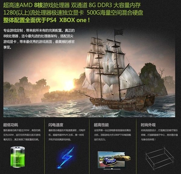 Presunta immagine di una Steam Box cinese