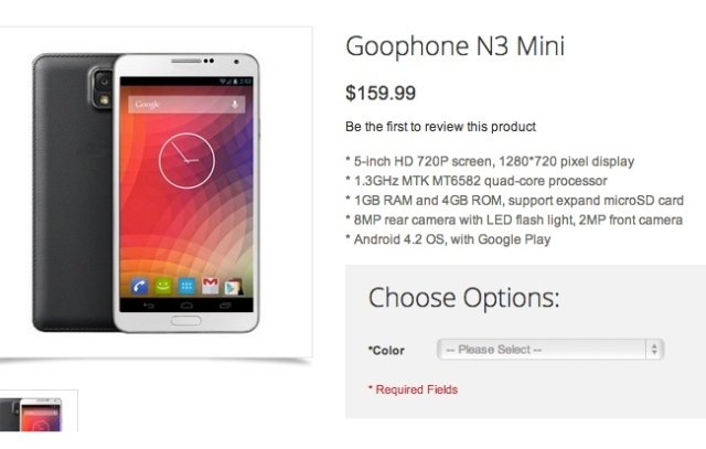 GooPhone N3 Mini