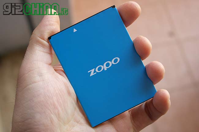 Zopo ZP998 foto batteria