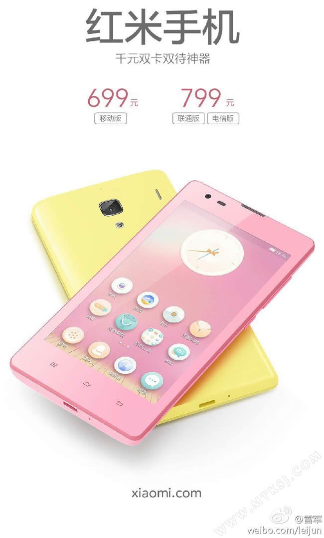 Xiaomi Redmi - nuove colorazioni