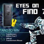 Oppo Find 7 edizione transformers