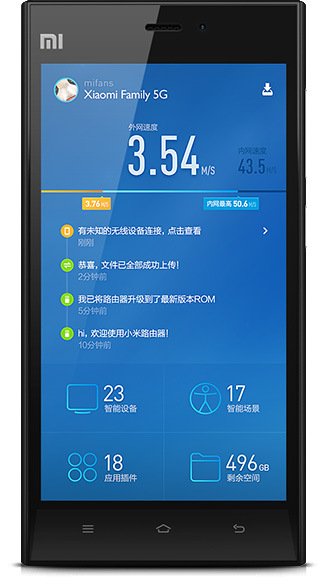 Xiaomi Mi Router app