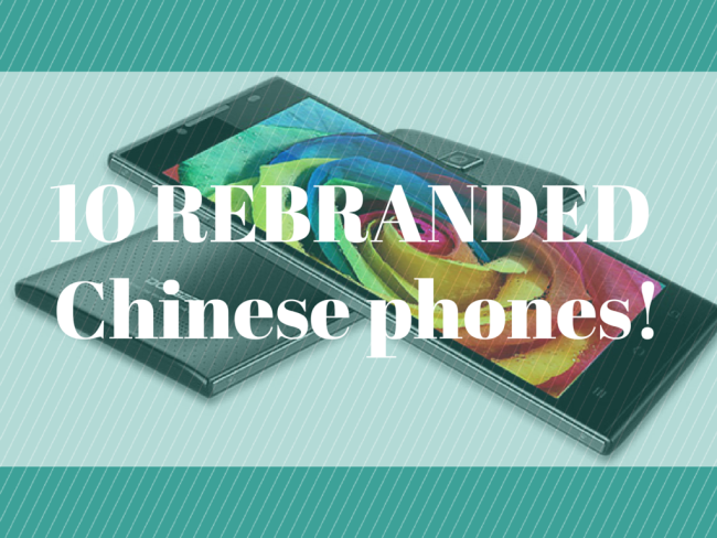 Smartphone cinesi rebrandizzati