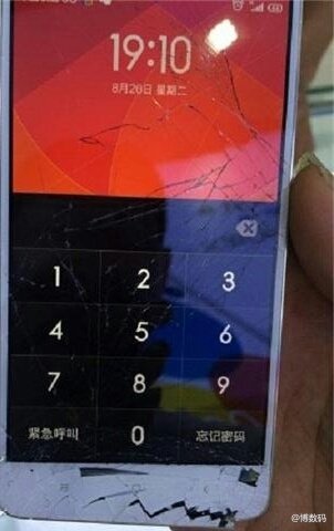 Xiaomi Mi4 rotto