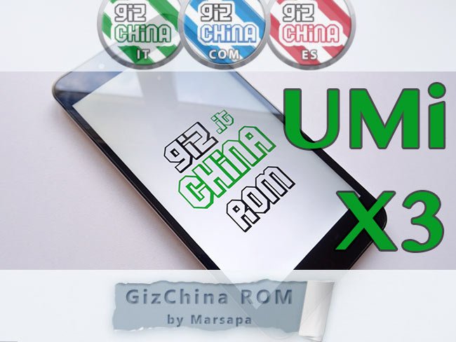 UMi X3 GizChina ROM