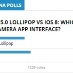 Lollipo vs IOS 8