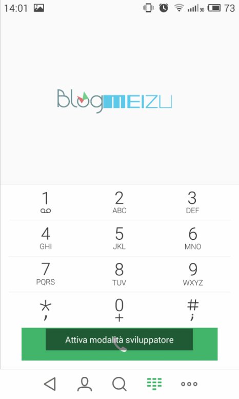 Meizu MX4 opzioni sviluppatore