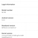 Android Lollipop 5.0.2 per Xiaomi Mi3 e Mi4