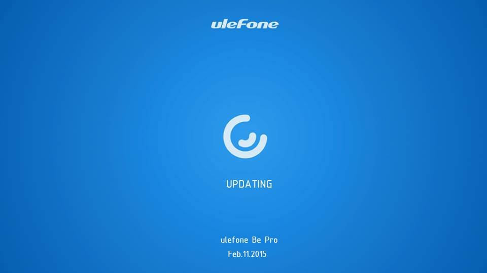 Ulefone Be Pro OTA Update