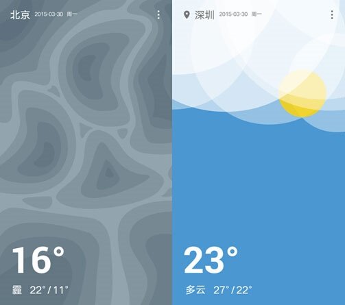 OnePlus Weather App