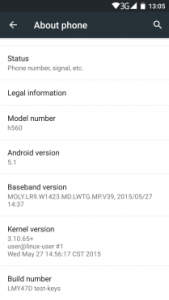 JiaYu S3 Android 5.1 Lollipop