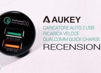 Aukey caricatore auto veloce