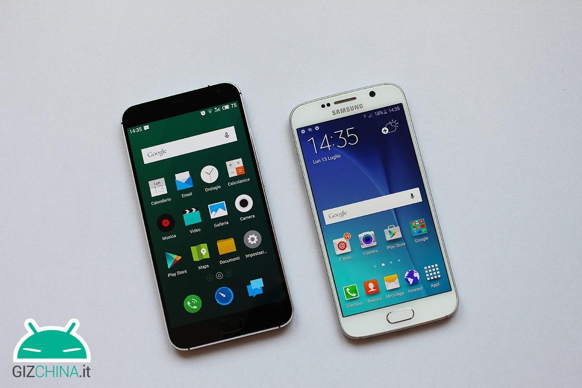 Samsung Galaxy S6 vs Meizu MX5