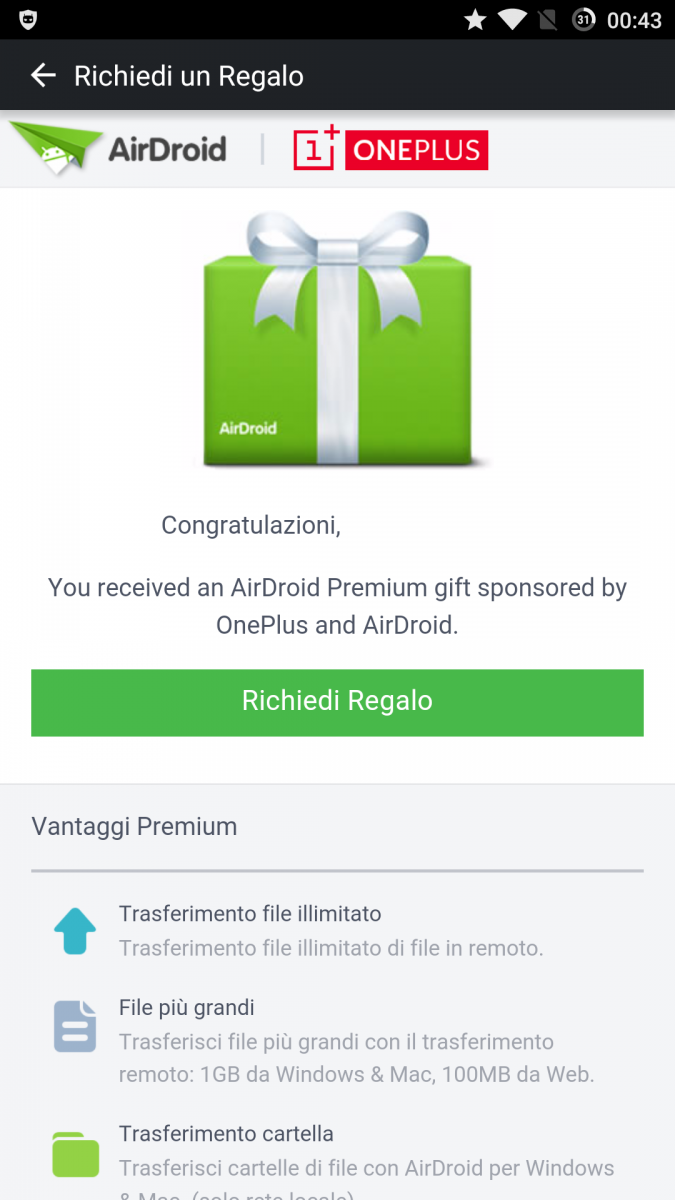 OnePlus One AirDroid