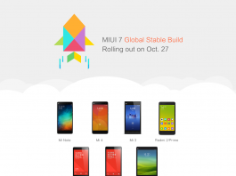 Xiaomi MIUI 7 Stable