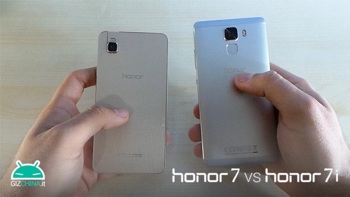 Honor 7 vs Honor 7i