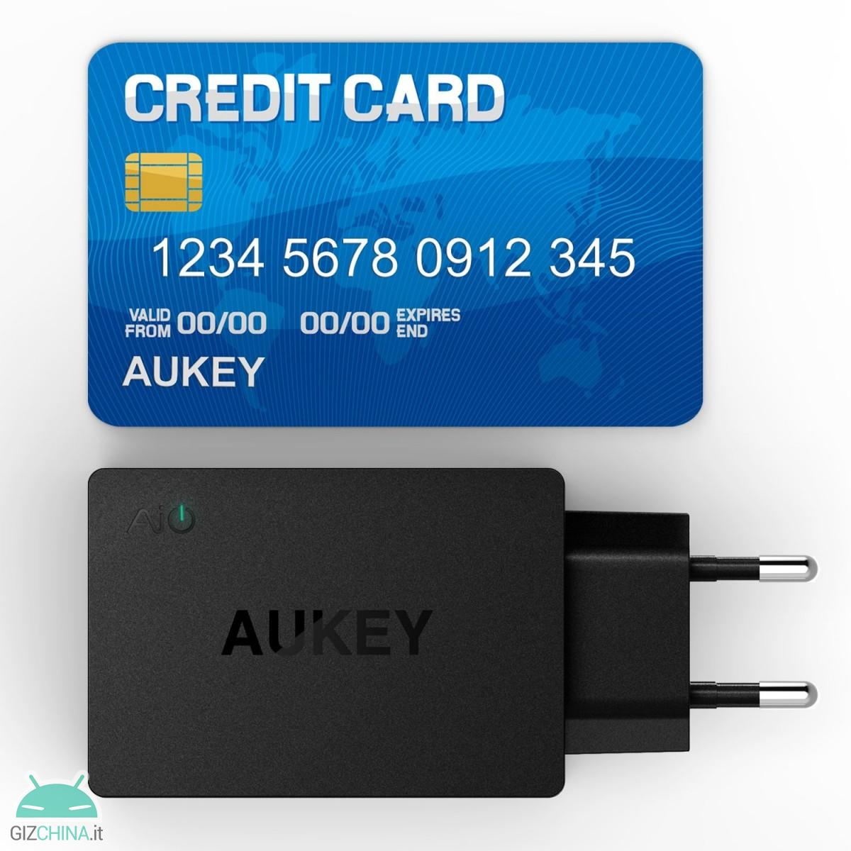 Caricabatterie Aukey 3 porte USB