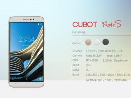 Cubot note s