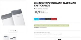 Meizu M10 powerbank