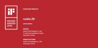 Nubia z9 if design awarda
