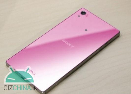 Sony Xperia rosa