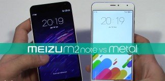 Meizu M2 Note vs Meizu Metal