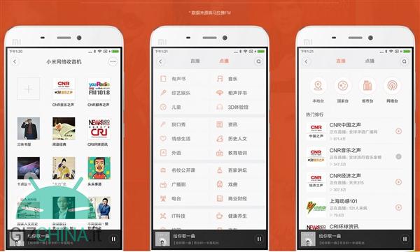 App Xiaomi Smart Radio Internet