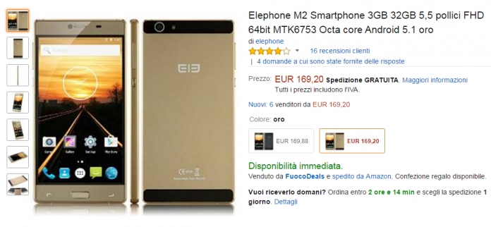 Elephone m2