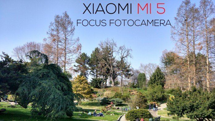 Xiaomi mi 5 focus fotocamera