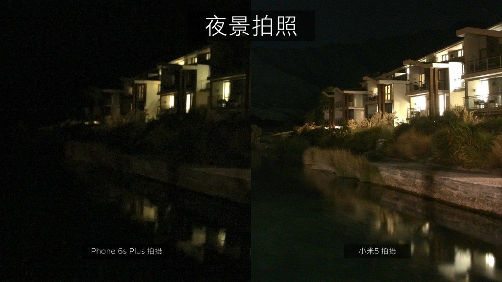 Xiaomi mi 5 vs iphone 6s plus camera