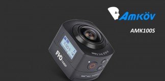 AMK100S 360° Panorama Sports action cam