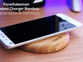 FoneSalesman Wireless Charger Bamboo