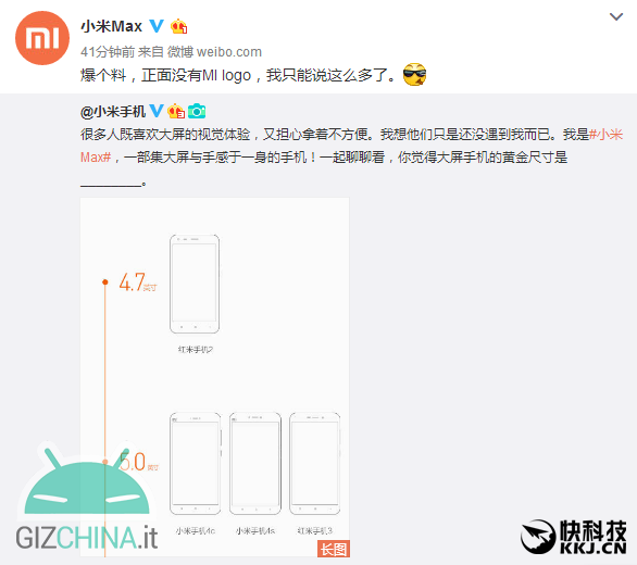 Xiaomi Max display