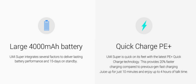 Battery Test UMi Super vs iPhone 6s Plus vs UMi Touch