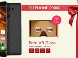 Elephone P9000 visore VR