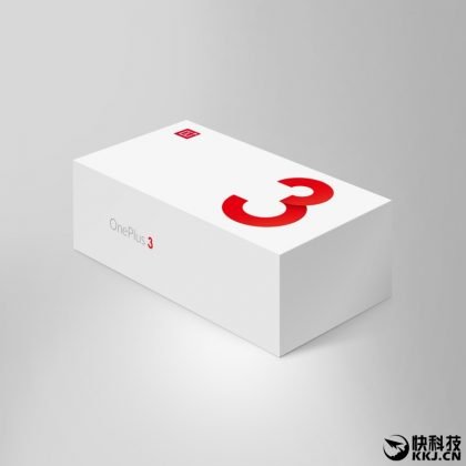 OnePlus 3 box