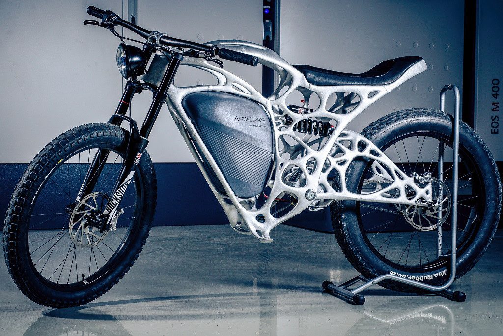 Light Rider, moto elettrica stampata in 3D