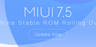 Xiaomi MiUI 7.5 China Stable