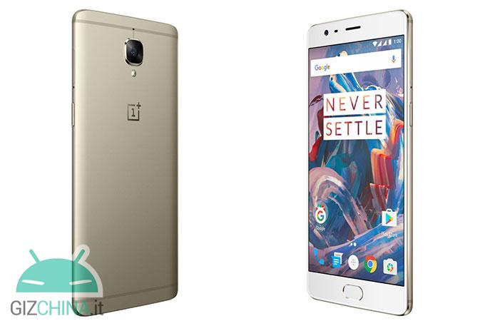 OnePlus 3 Soft Gold