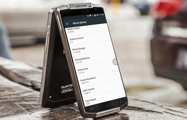 Oukitel K10000 Android 6.0