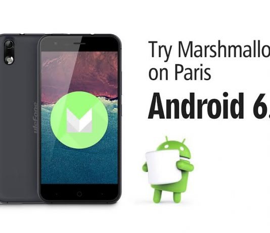 Ulefone paris android marshmallow