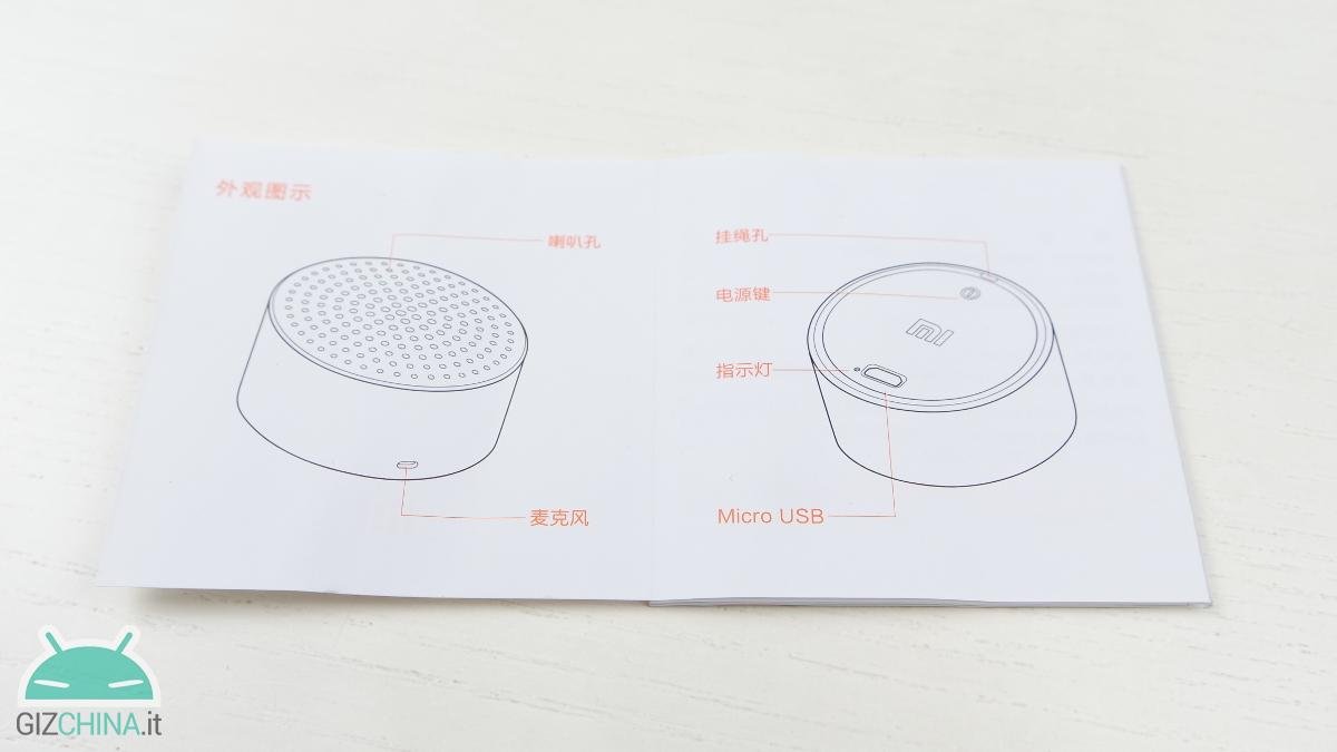 Xiaomi mini speaker bluetooth