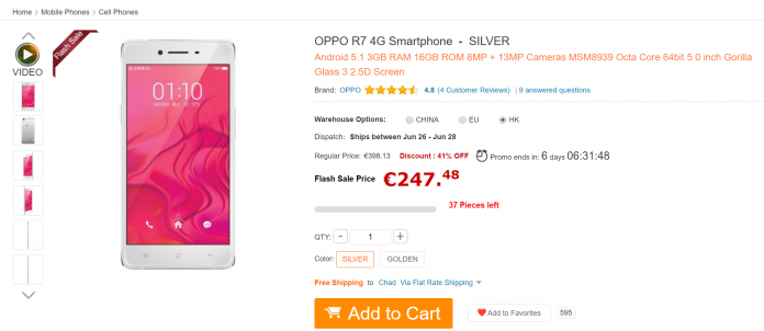 OPPO R7